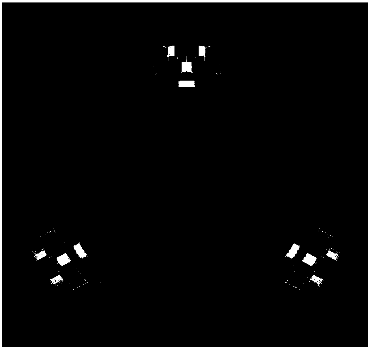 Omni-directional movable mechanical arm based on visual system