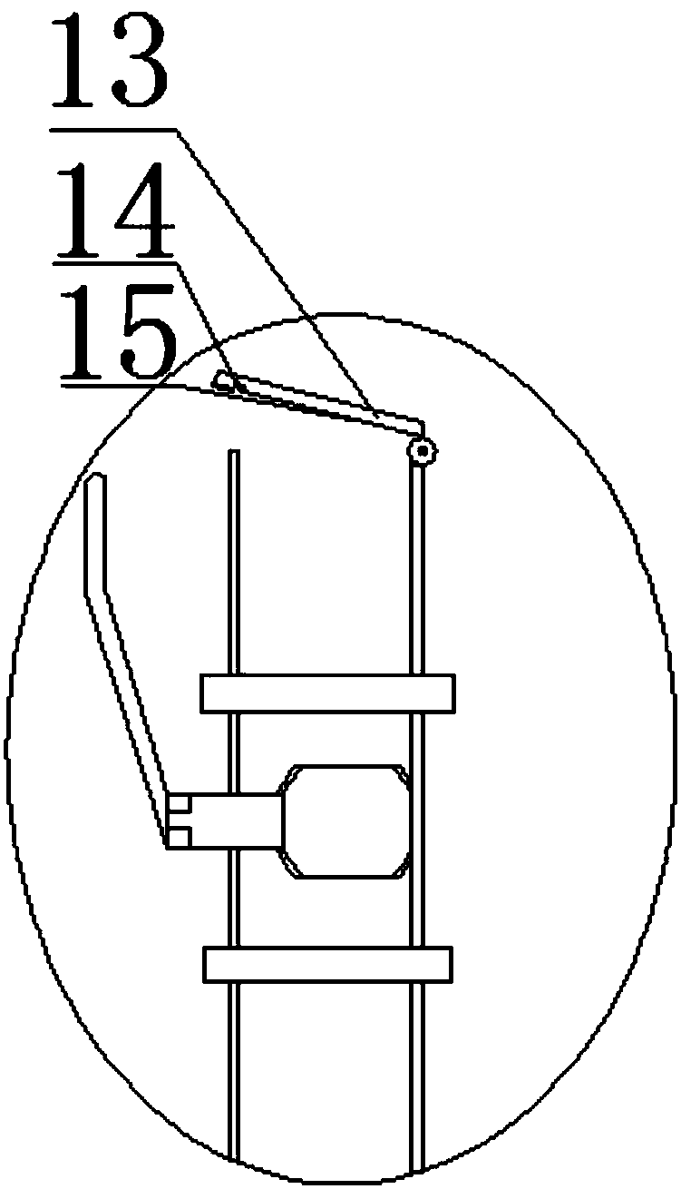 Water-cooling component for permanent magnet motor