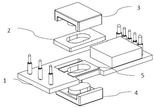 PCB winding device and power supply module