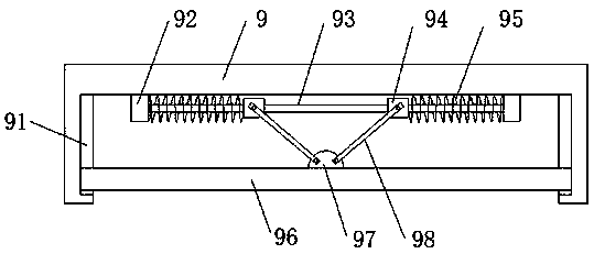 Automatic turning mechanism used for nursing bed