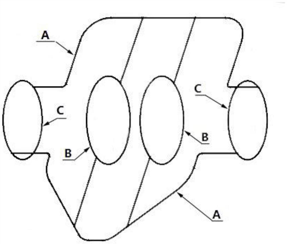 Sealing structure and installation method of a horizontal split pump