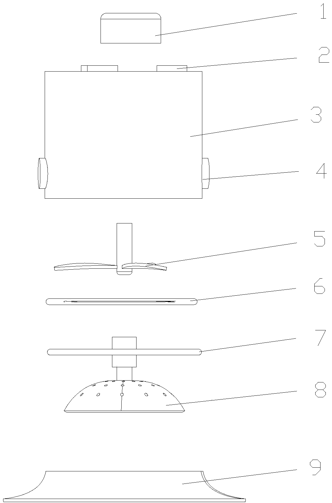 Device and method for quickly repairing thermoplastic plastic automobile parts