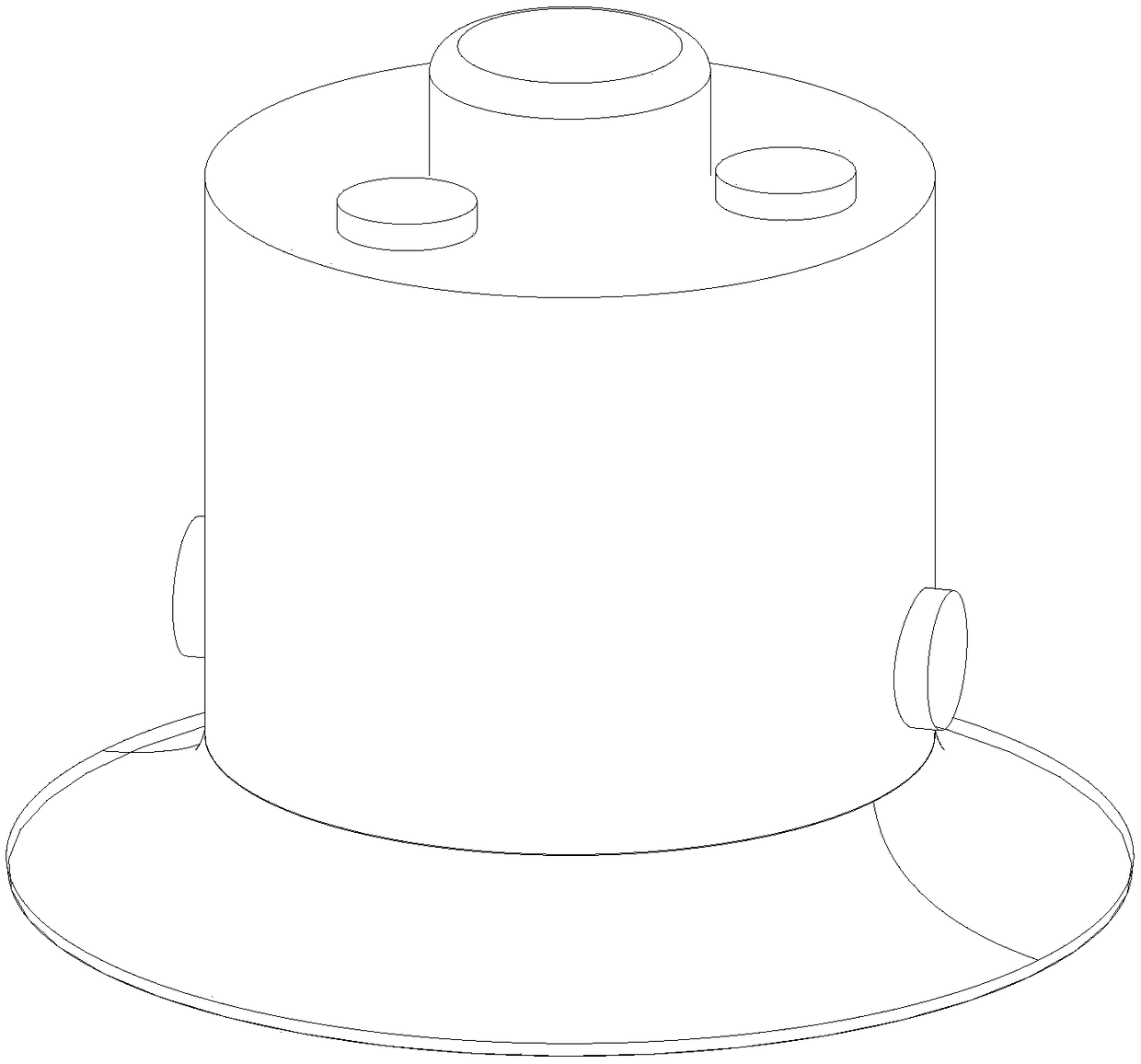 Device and method for quickly repairing thermoplastic plastic automobile parts