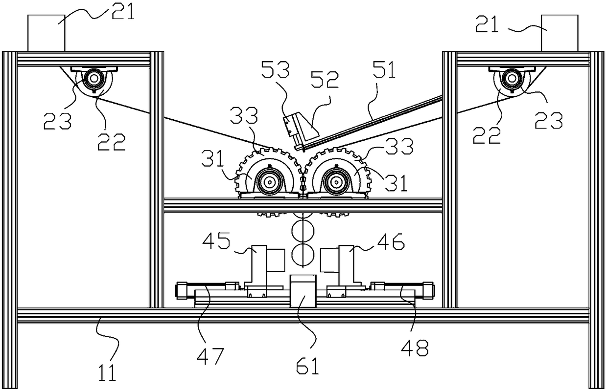 Assembly line for automatically packaging solar heat collection shuttle