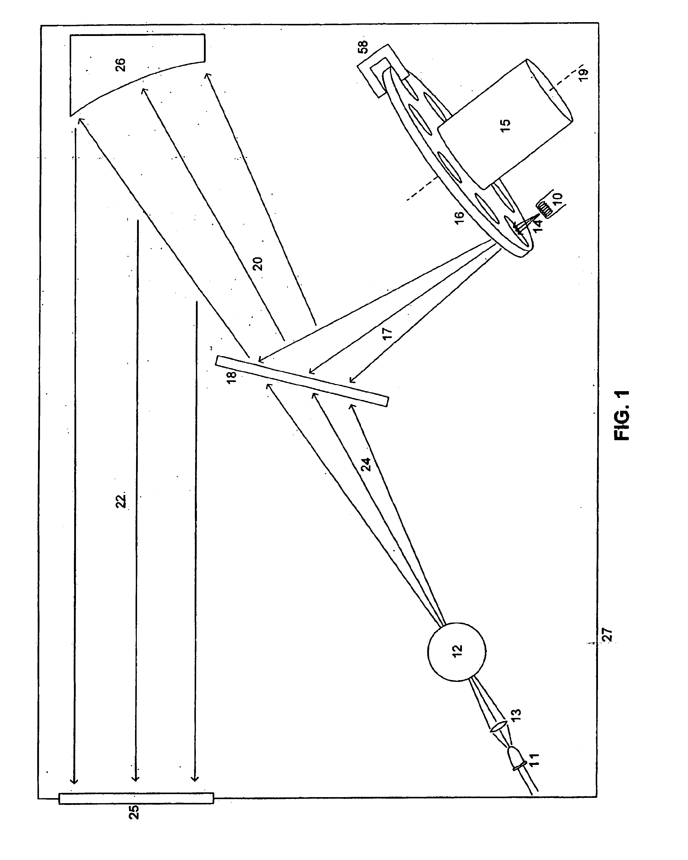 Optical path structure for open path emissions sensing with particulate matter and lubricating oil consumption absorption methodology