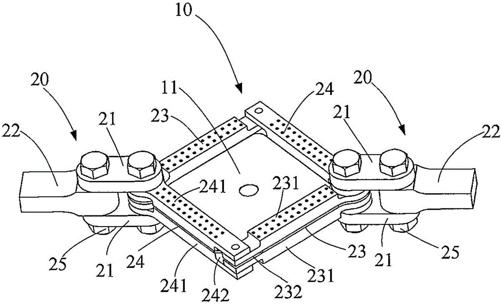 Pure shear fatigue test device for metal web plate