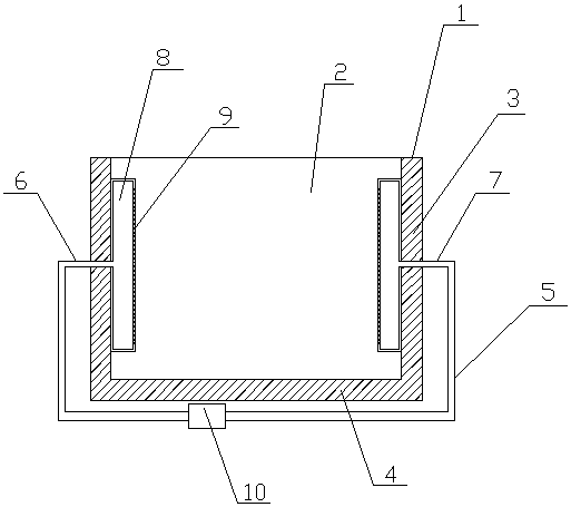 Water circulation massage bathtub