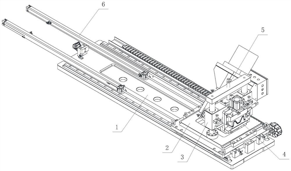 Tracking cut-off machine