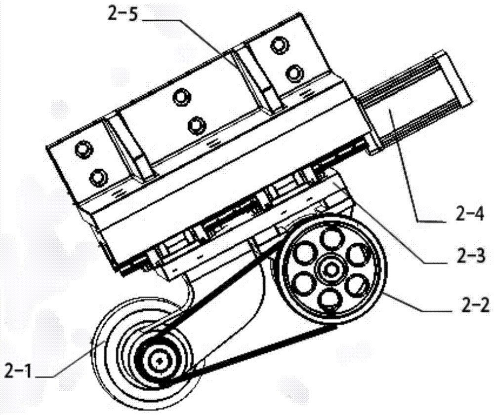 Grinding device and method for profiled full-section of rail weld with five grinding heads