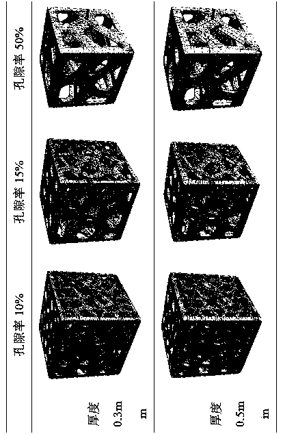 Preparation method of Thiessen polygonal bionic artificial bone structure based on broken bone surface