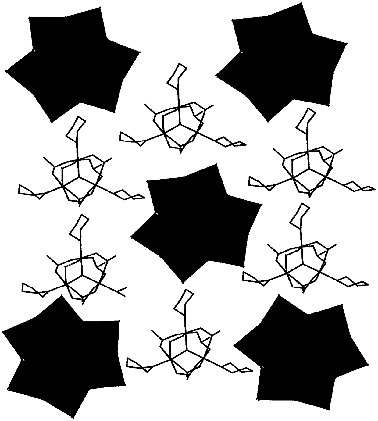 Synthesis and application of nano carbon fiber electrocatalyst containing cobalt-molybdenum oxide