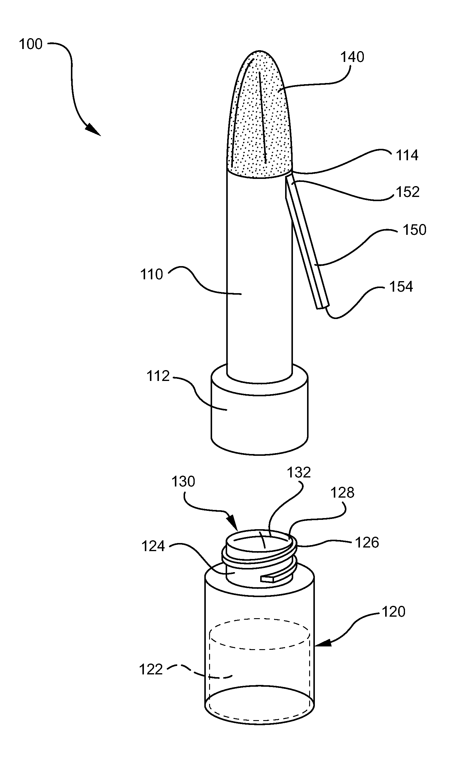 Systems and methods for providing an antiseptic applicator