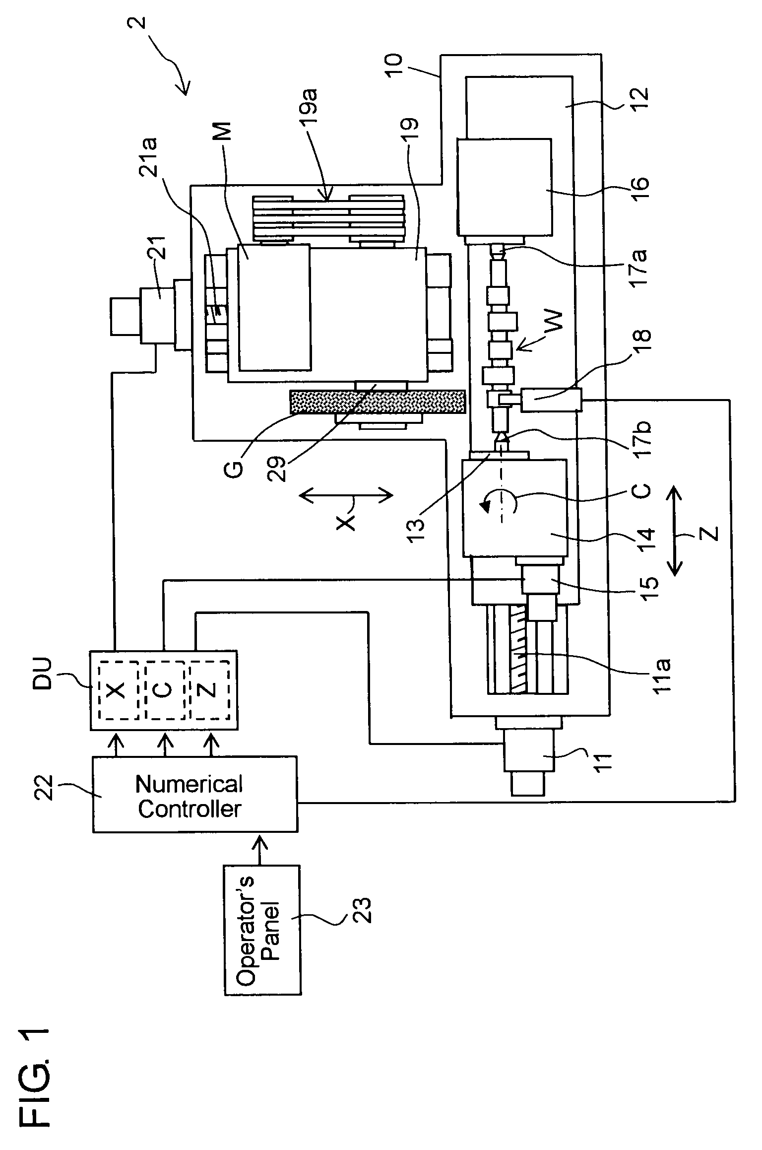 Post-process sizing control device for grinding machine