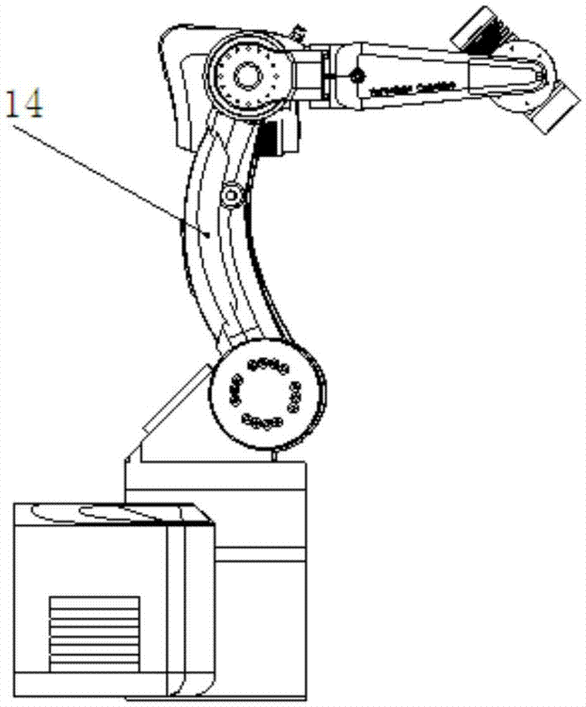 Desk type high-speed high-precision robot