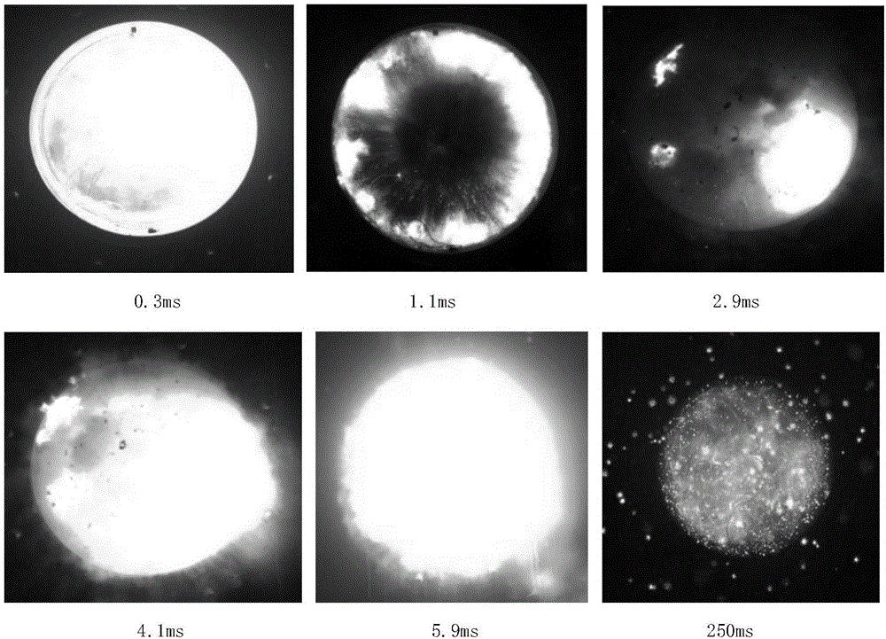 Device for testing explosion and propagation characteristics of explosives