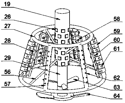 A multi-zone marine environment comprehensive simulation test device