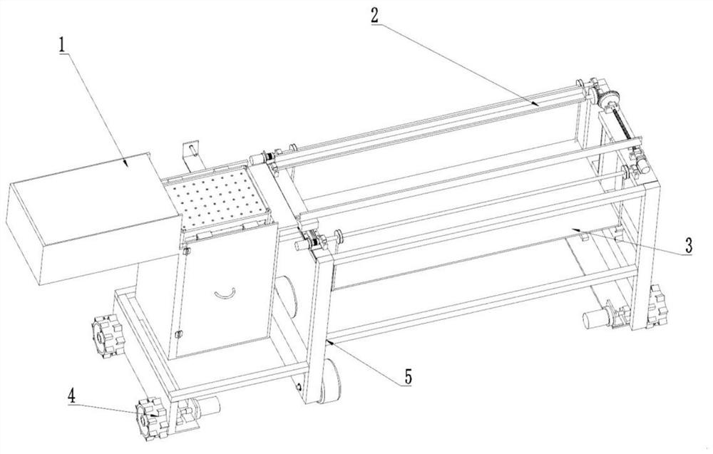 A kind of automatic plate-laying device and plate-laying method with function of stacking plate separation