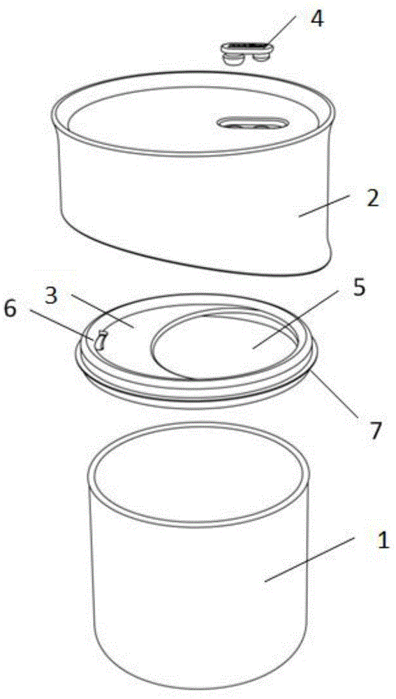 Storage container and component parts thereof