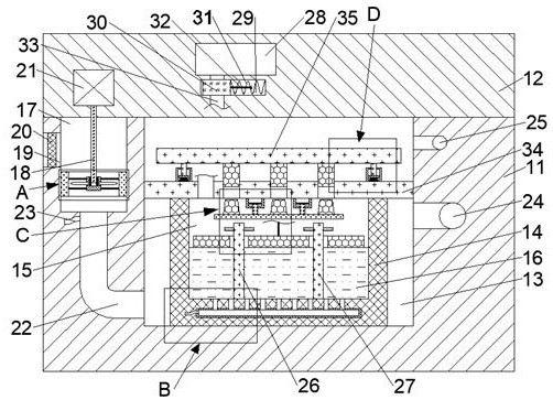 A battery protection device capable of preventing electrolyte stratification