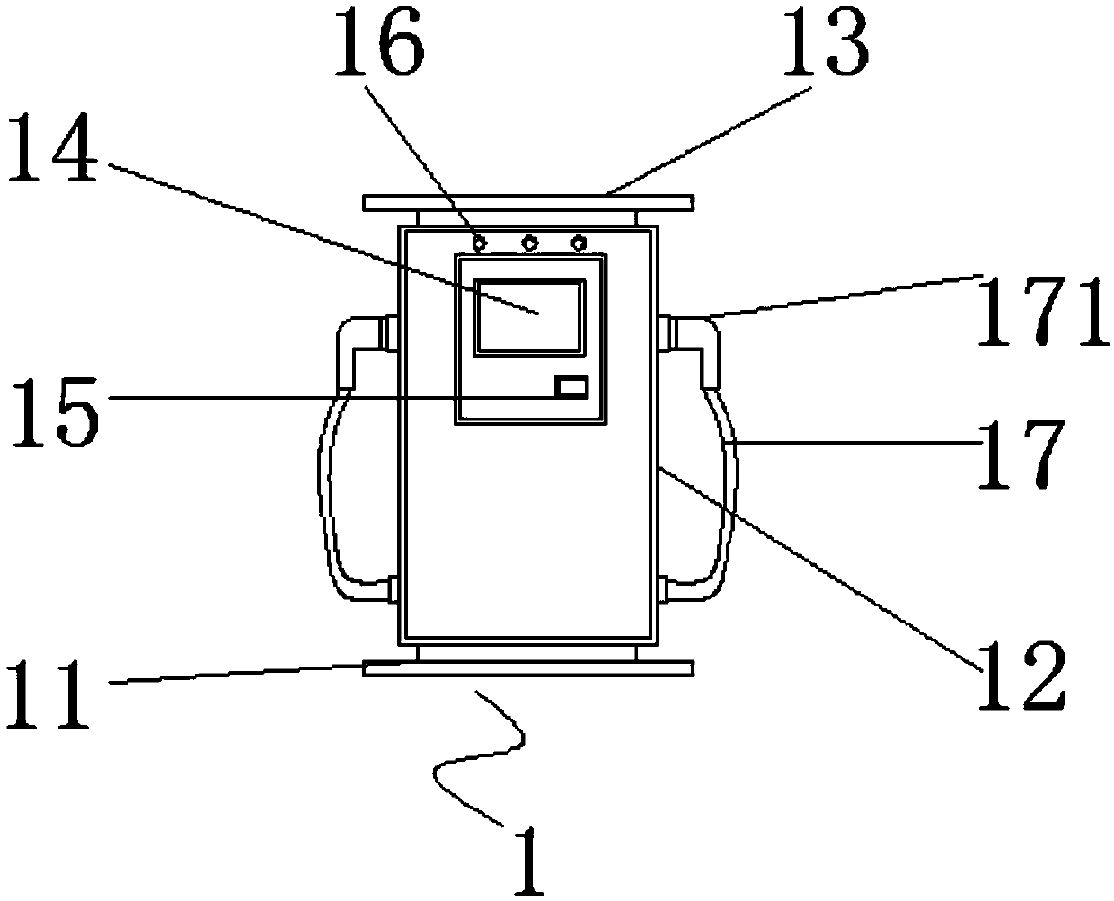 Device and method for reducing standby power consumption of direct-current charging pile