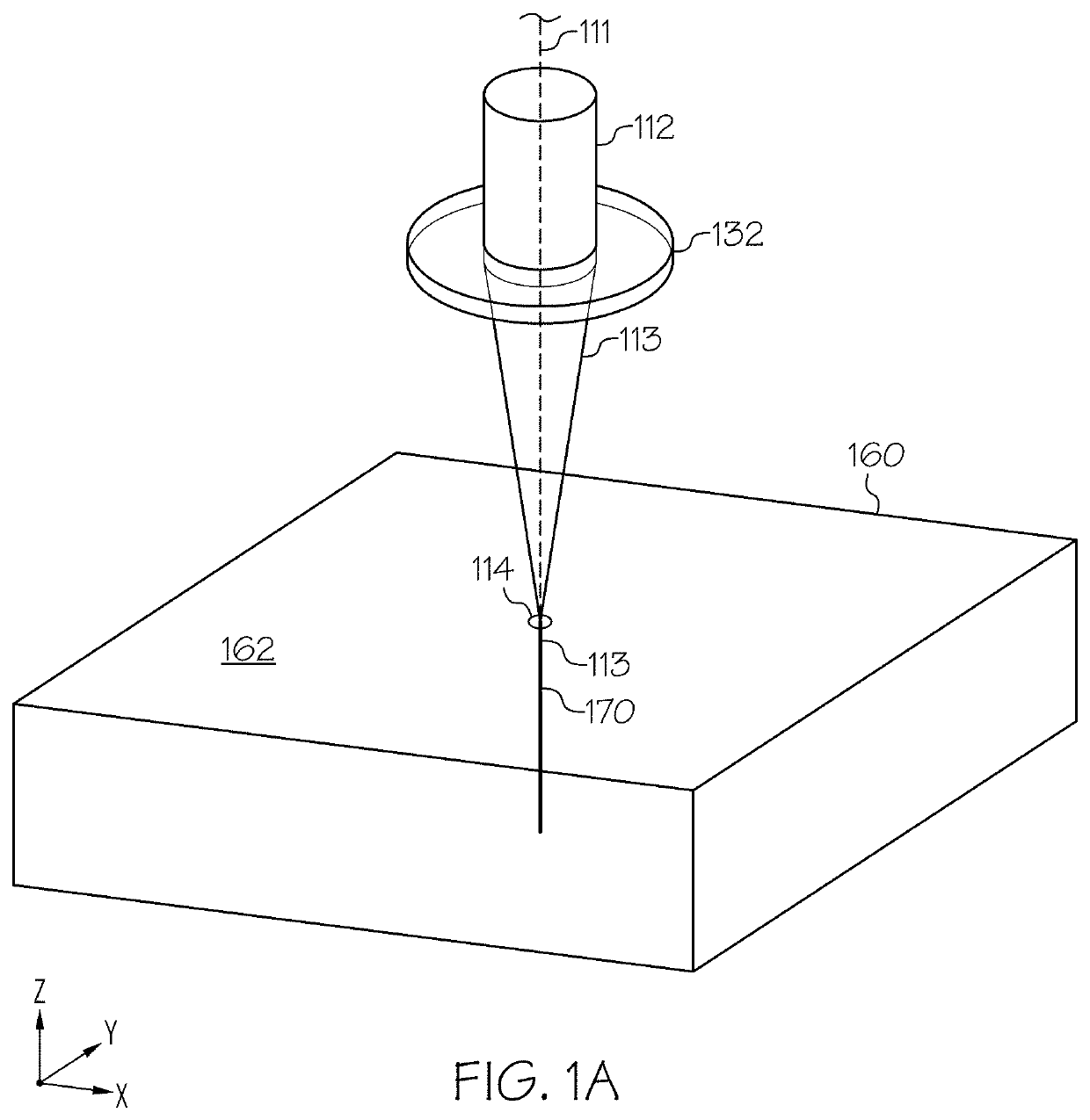 Methods for laser processing transparent workpieces using pulsed laser beam focal lines and vapor etching