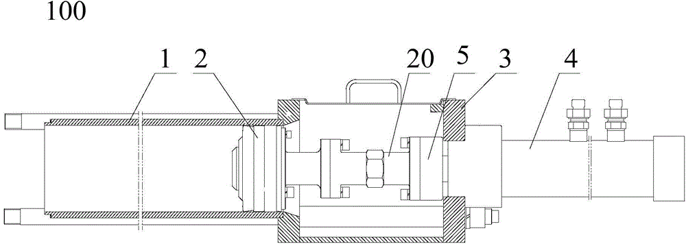 Hydraulic oil cylinder, hydraulic oil circuit, material pumping system, and engineering machinery