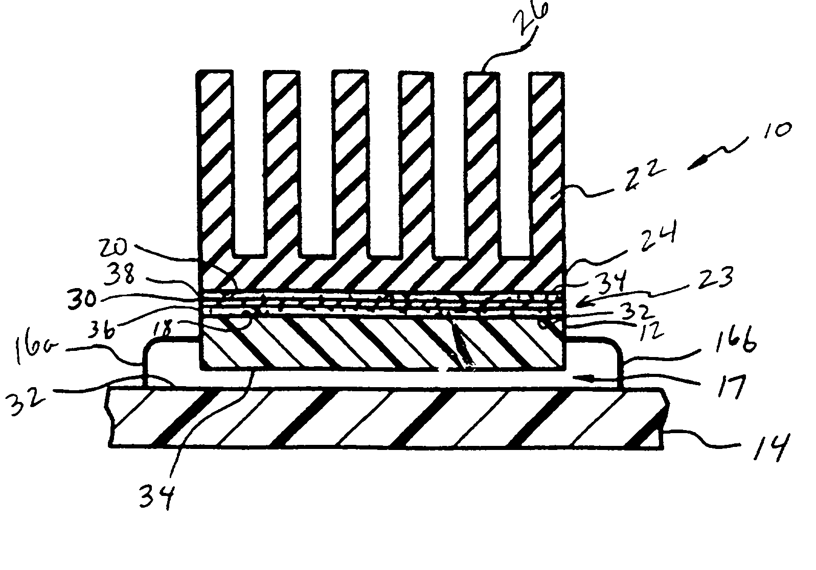 Double-side thermally conductive adhesive tape for plastic-packaged electronic components