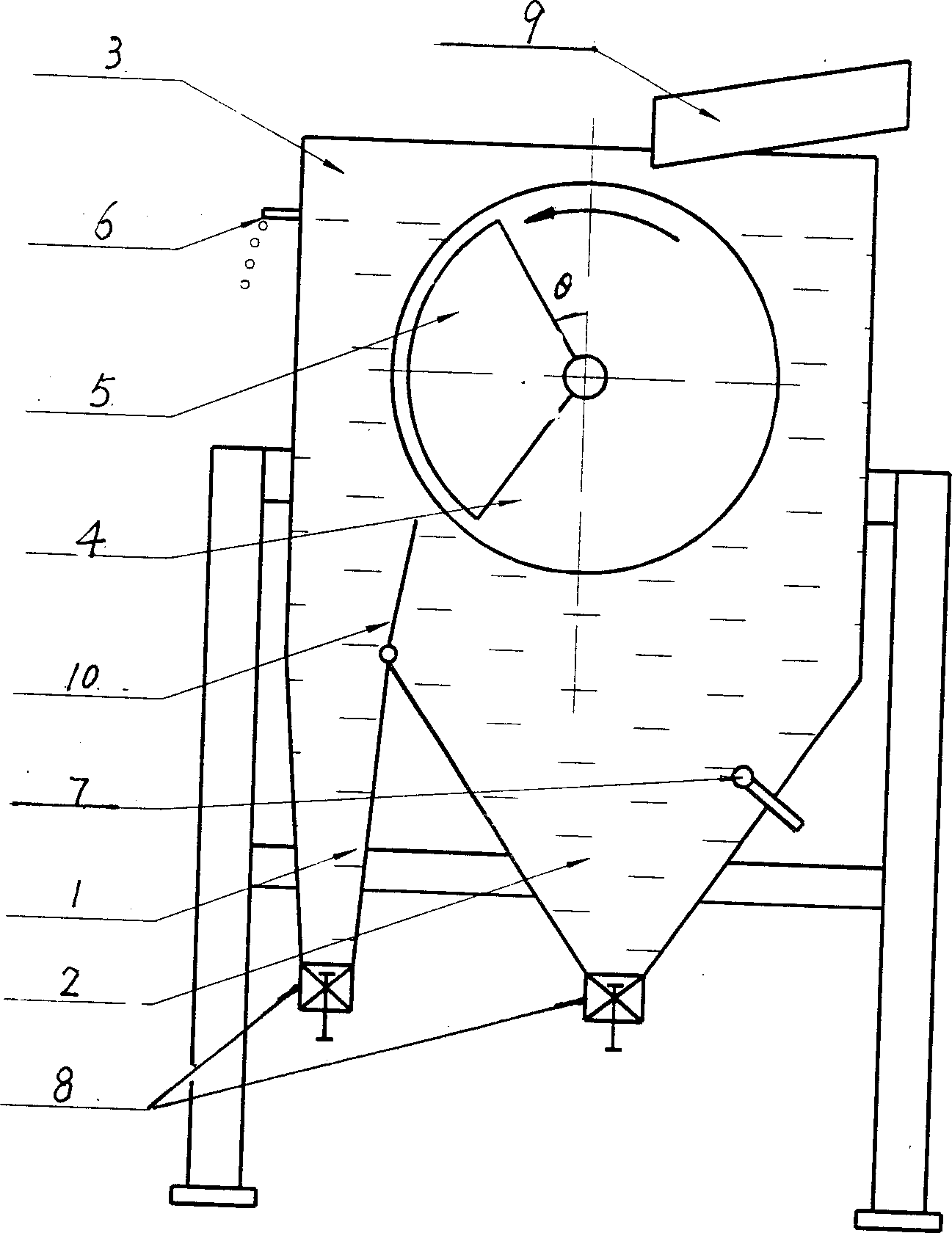 Method for sorting weak magnetic minerals and apparatus