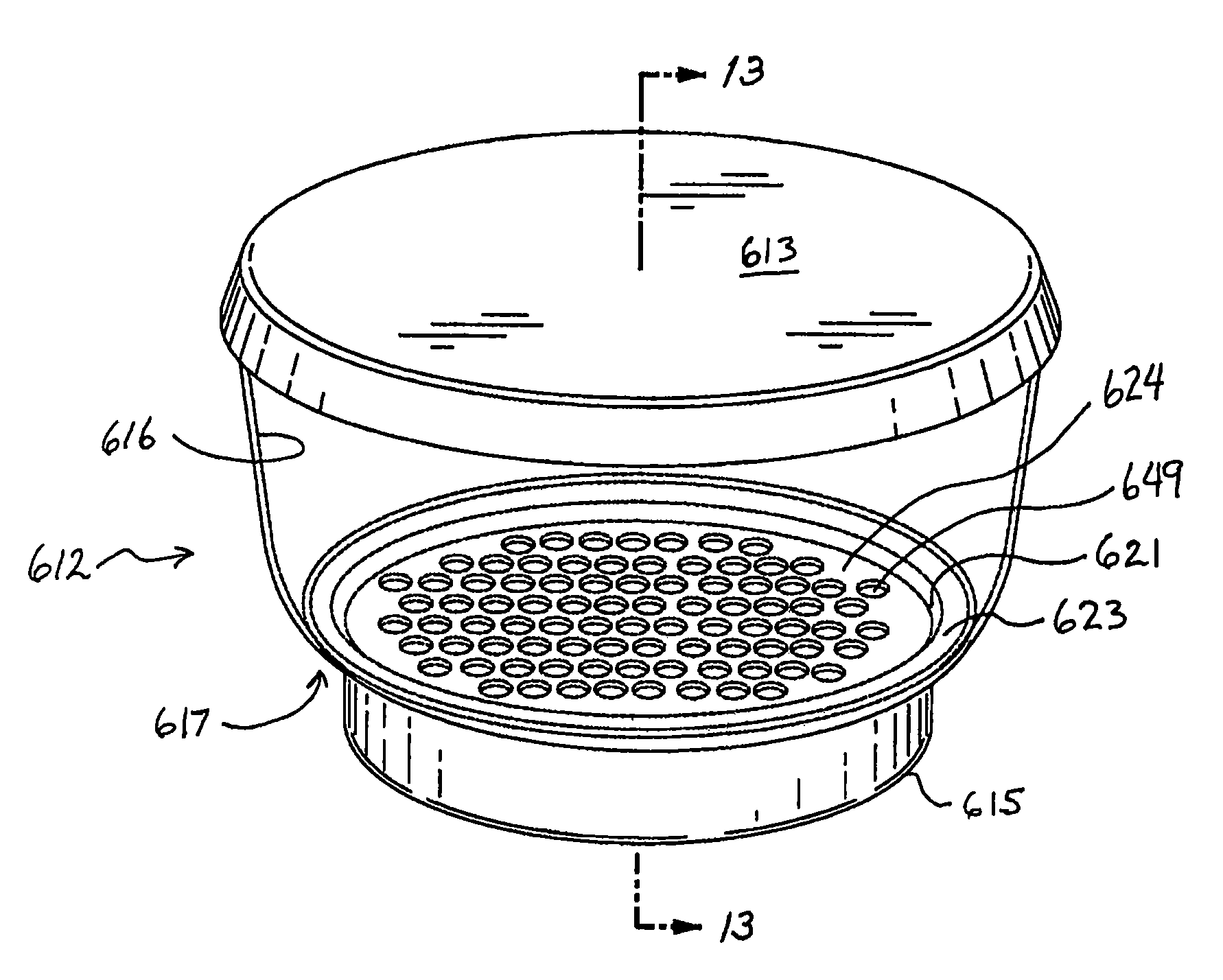 Dual chamber salad container