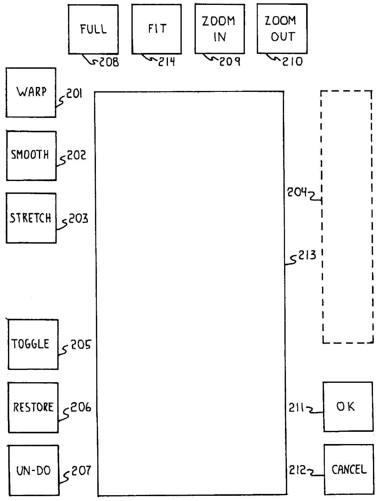 Apparatus for modifying graphic images