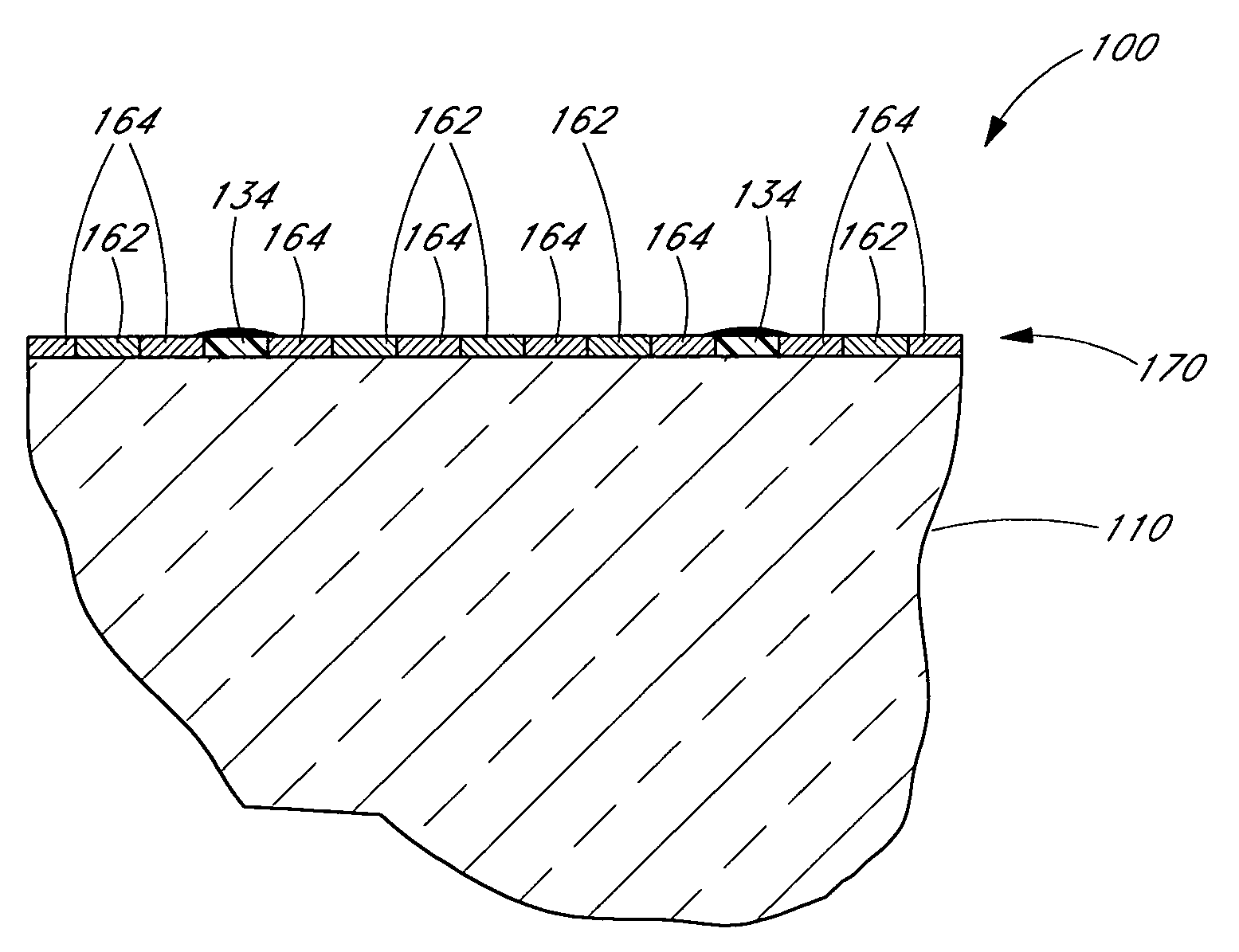 Topography based patterning