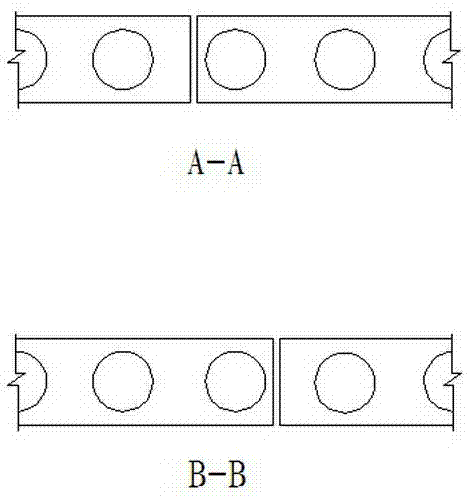 Notch-key type prefabricated member connection node and connection method