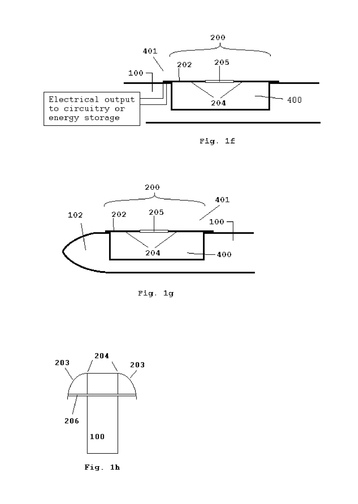 Apparatus for Generating Energy from a Fluid Flow Induced Movement of a Contacting Surface Structure Relative to an Opening to a Cavity in a Frame