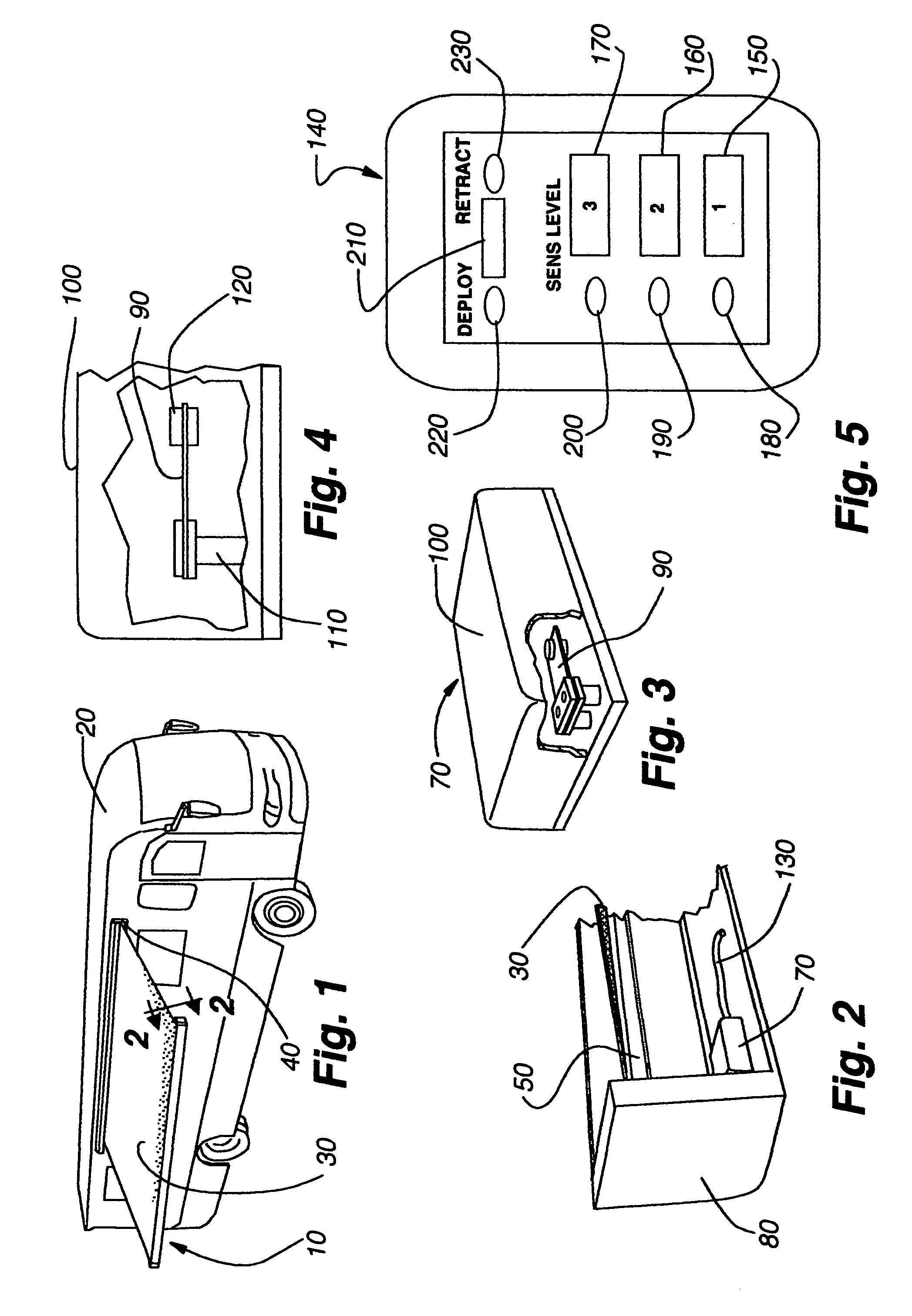 Apparatus and method for retracting awning