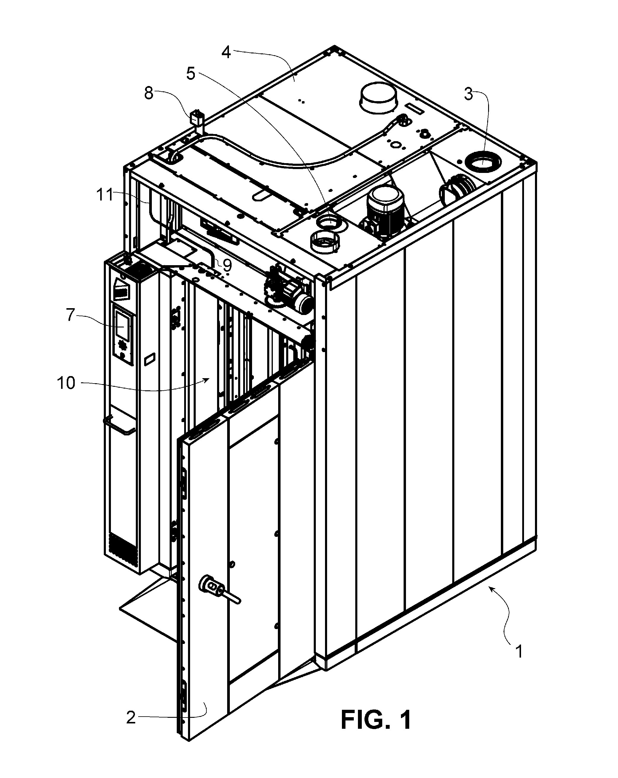 Optimized baking chamber pressure