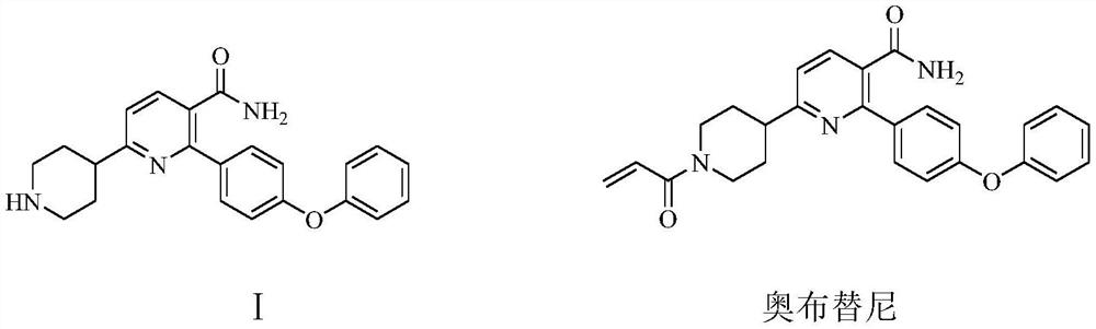 A kind of preparation method of 2-(4-phenoxyphenyl)-6-(piperidin-4-) base nicotinamide