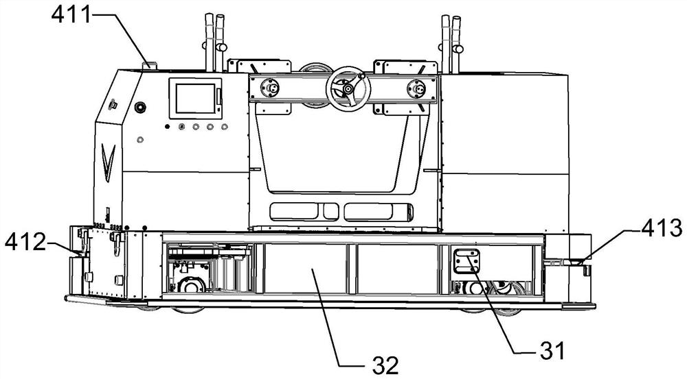 AGV jacking trolley