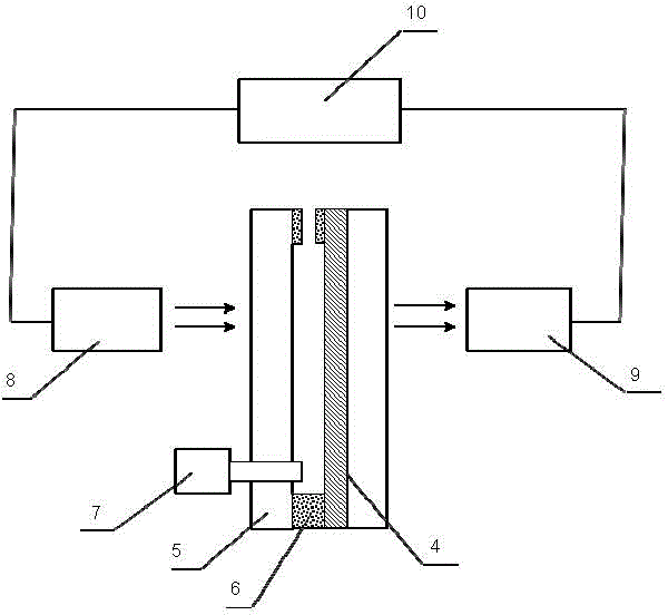 Palladium alloy catalytic membrane material and preparation method thereof