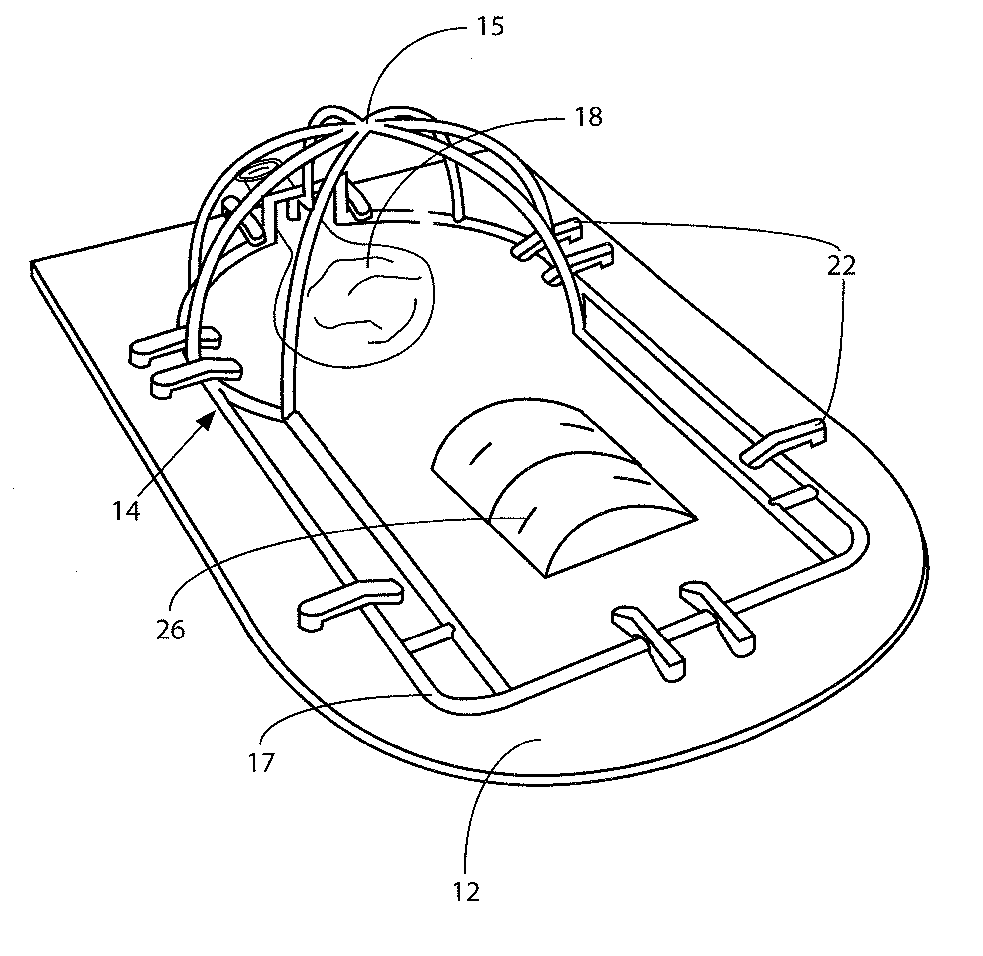 Cap drying apparatus