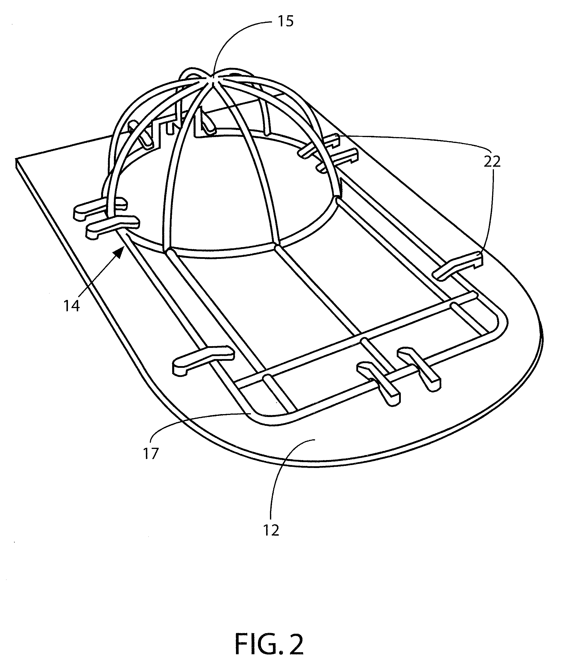 Cap drying apparatus