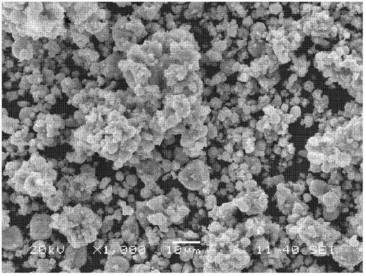 Lithium ion battery phosphatic composite cathode material and preparation method thereof