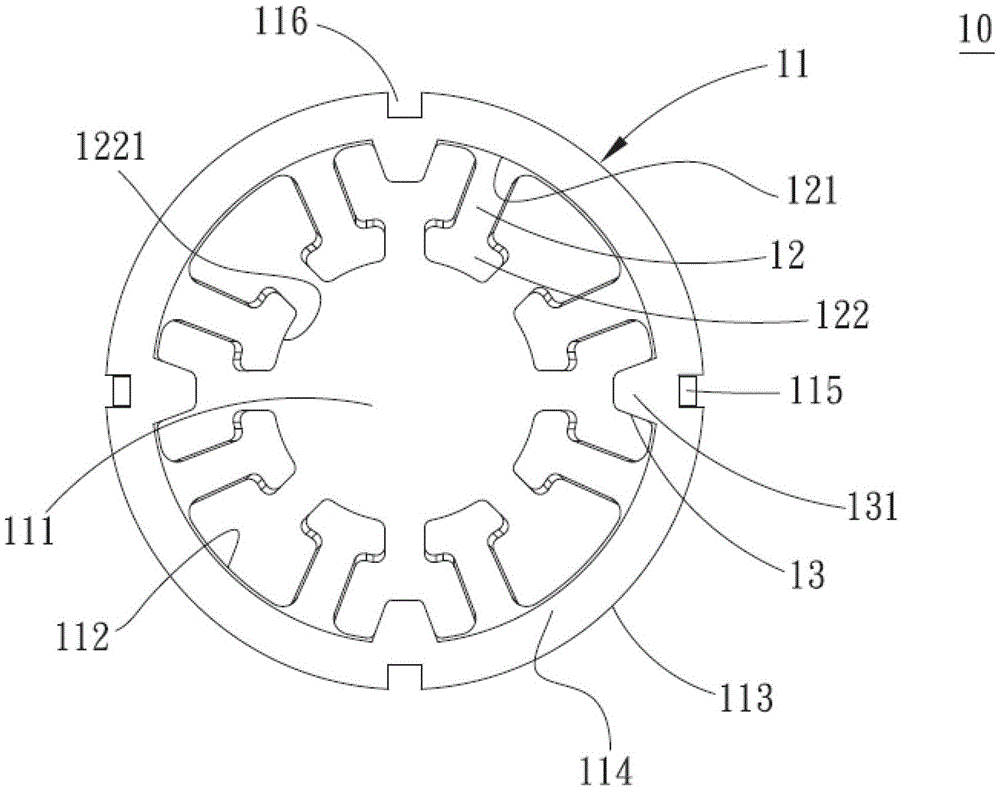 Preloaded spring leaf and its combined structure and fan