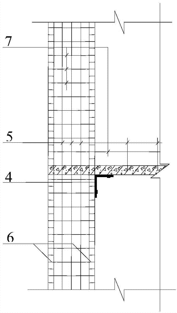 Energy dissipation type coupled anti-seismic wall with reinforcing bars, grouting holes, building blocks and combined coupling beam and manufacturing method