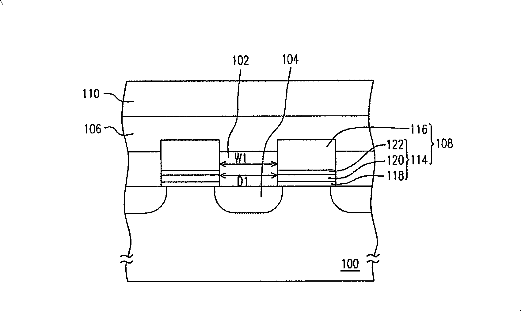 Nonvolatile memory structure and array thereof