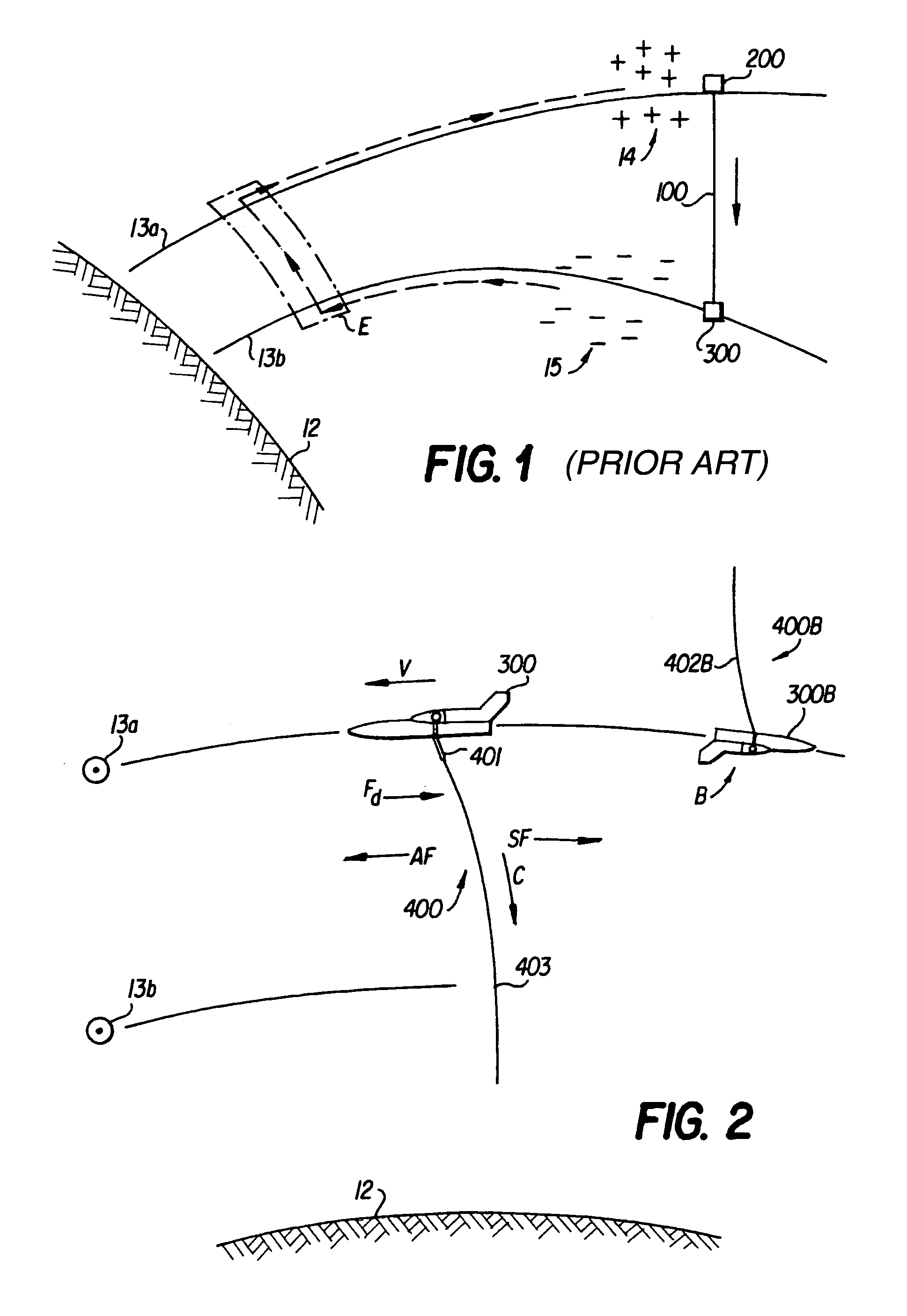 Electrodynamic tether