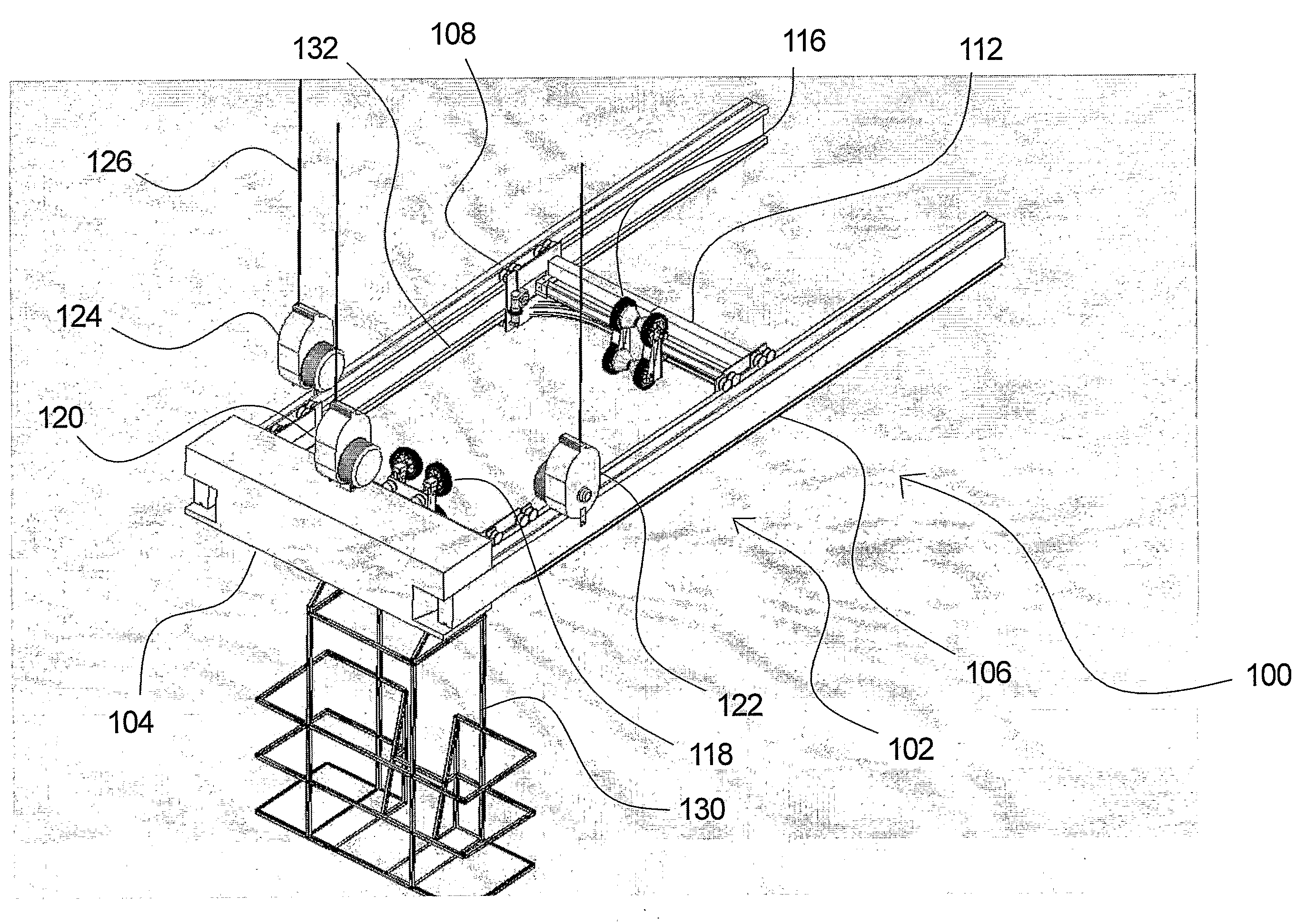 Device for enabling access to a structure above ground level