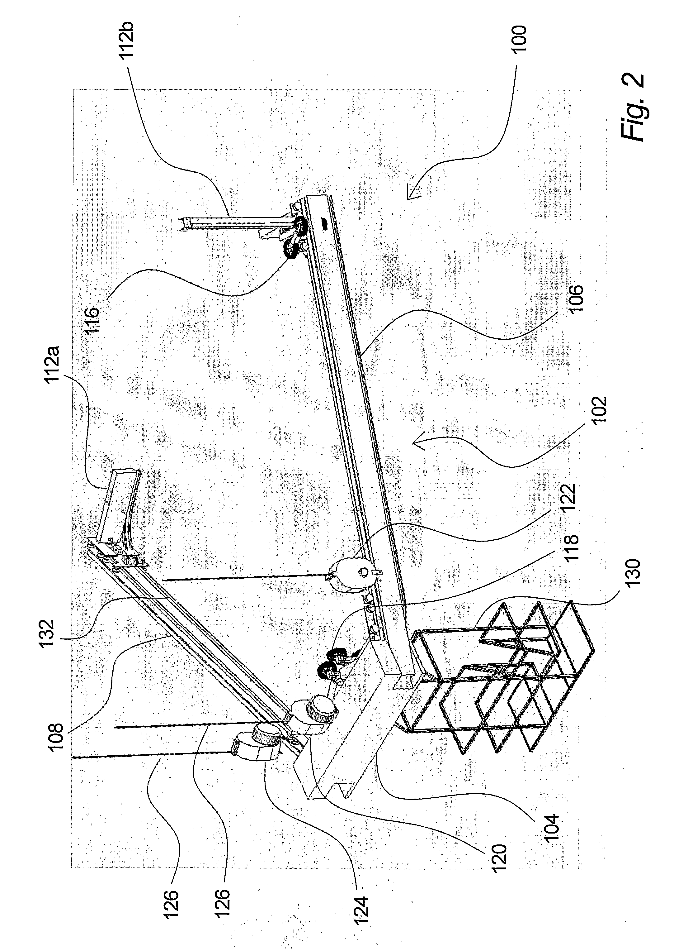 Device for enabling access to a structure above ground level