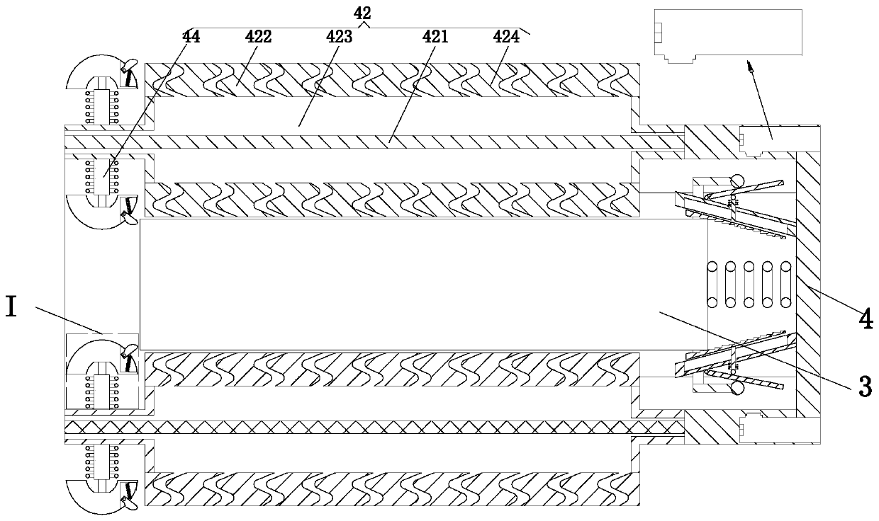 Polymer lithium battery with good heat dissipation performance