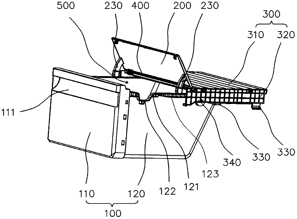 Refrigerator drawer and refrigerator applying same