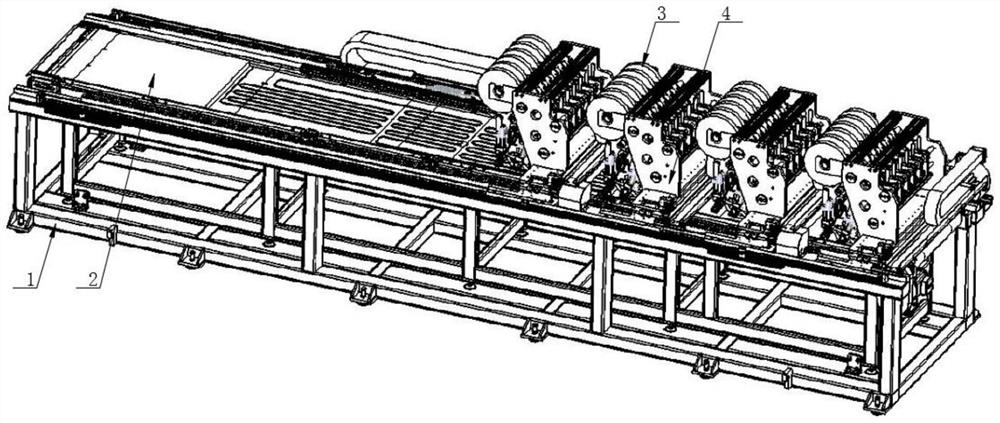 A freezer condensation pipe coating device